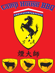 Camp House BBQ Team Logo